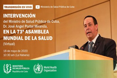 Lee más sobre el artículo Cuba participará hoy en la Asamblea Mundial de la Salud
